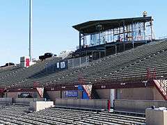 Aggie Memorial Stadium - East Side Stands & Skybox Construction 02