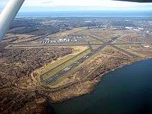 Aerial view of the northern Clatsop Plains