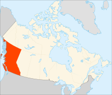 List of National Historic Sites of Canada in British Columbia