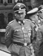 A man wearing a military uniform.