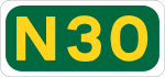 N30 road shield}}