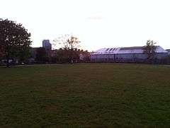 Kennedy Park, Cork with The Elysian in the background