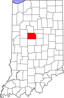 State map highlighting Clinton County