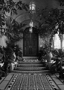 Entrance to Mar-a-Lago owner's suite, April 1967