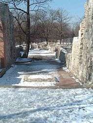 Ruins of the Dominican Monastery in the Rabbits' Island