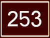 Route 253 shield