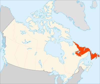 List of National Historic Sites of Canada in Newfoundland and Labrador