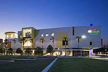 night, sunset, Glazer, children's museum, Tampa, downtown