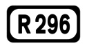 R296 road shield}}