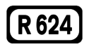 R624 road shield}}