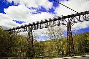 The trestle, photographed in April 2011